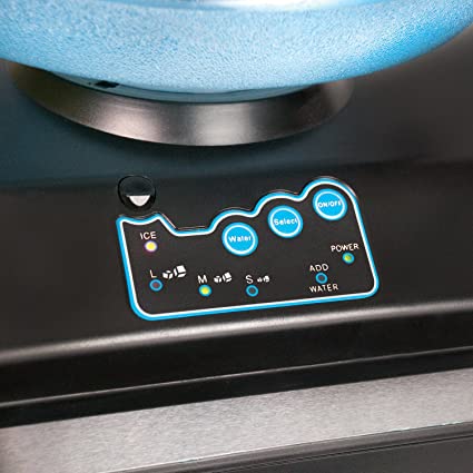 Chard® Ice Maker - Large with Water Dispenser 40lbs  IM-15ss 1 left in stock - Image 3